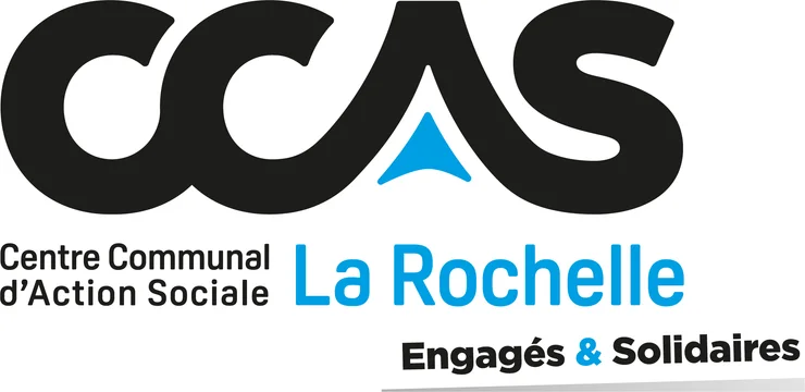 Logo CCAS de La Rochelle, client professionnel Cheese Corner